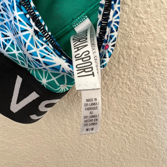 Victoria’s Secret Sport | Blue Green Patterned Sports Bra - Picture 7 of 7